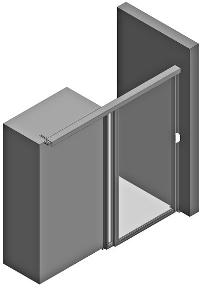 double sliding containment door