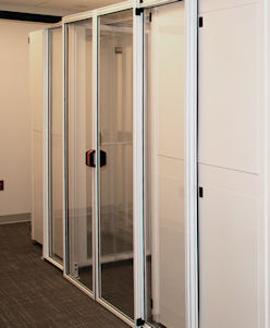 Double sliding door